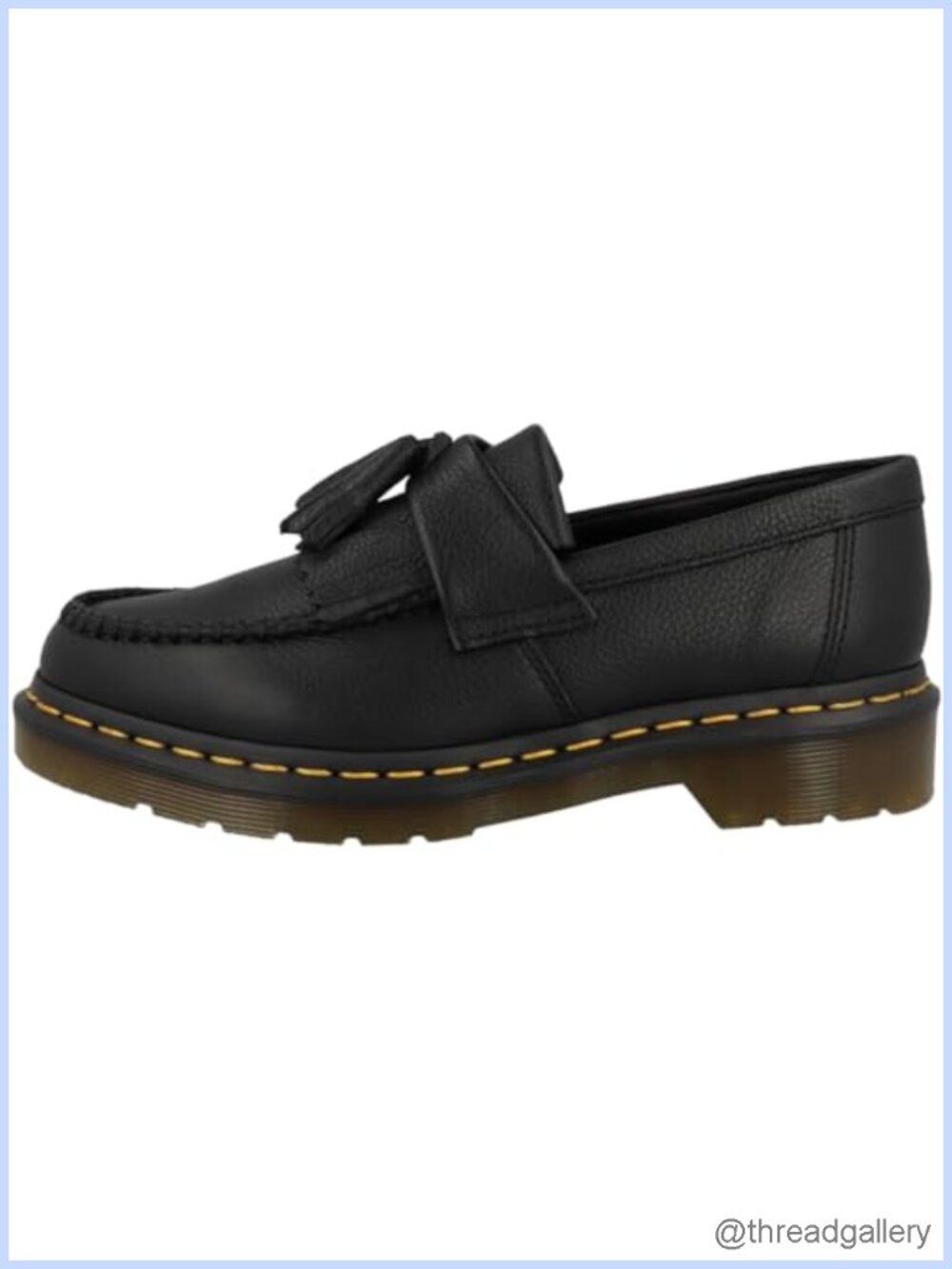 Dr. Martens Adrian Tassel Loafer Fine-Grain Leather Goodyear Welted